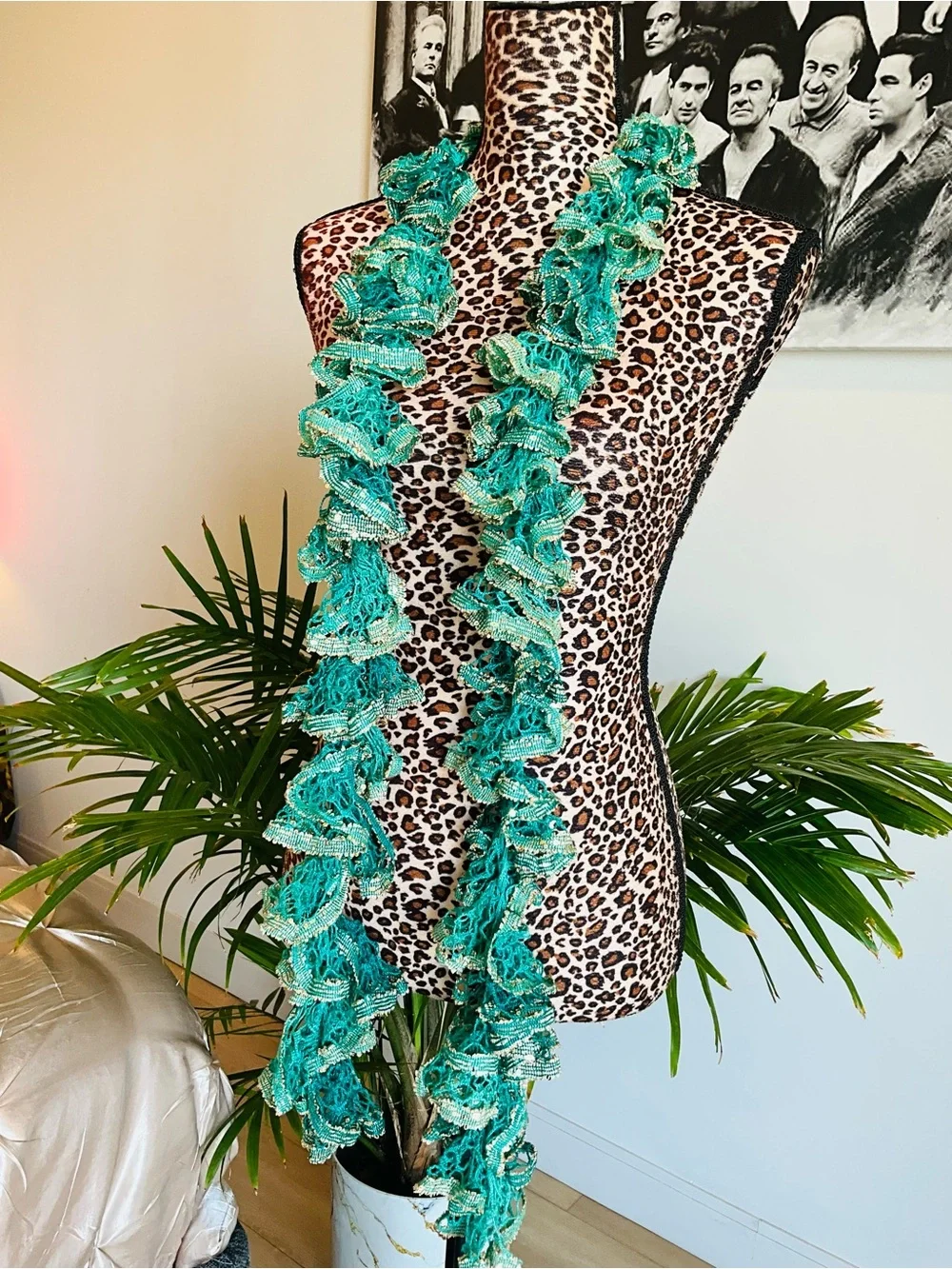Mermaid Y2K scarf